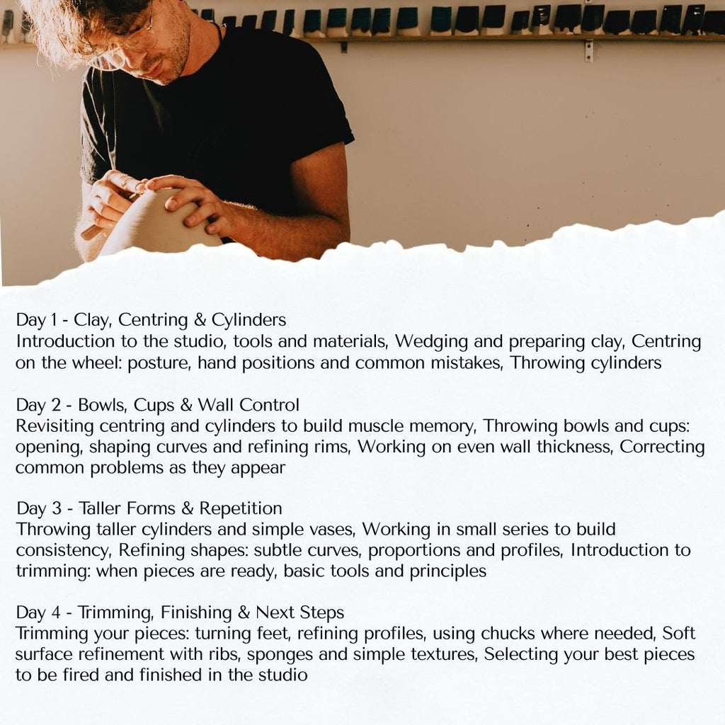 Foundations On The Wheel Workshops