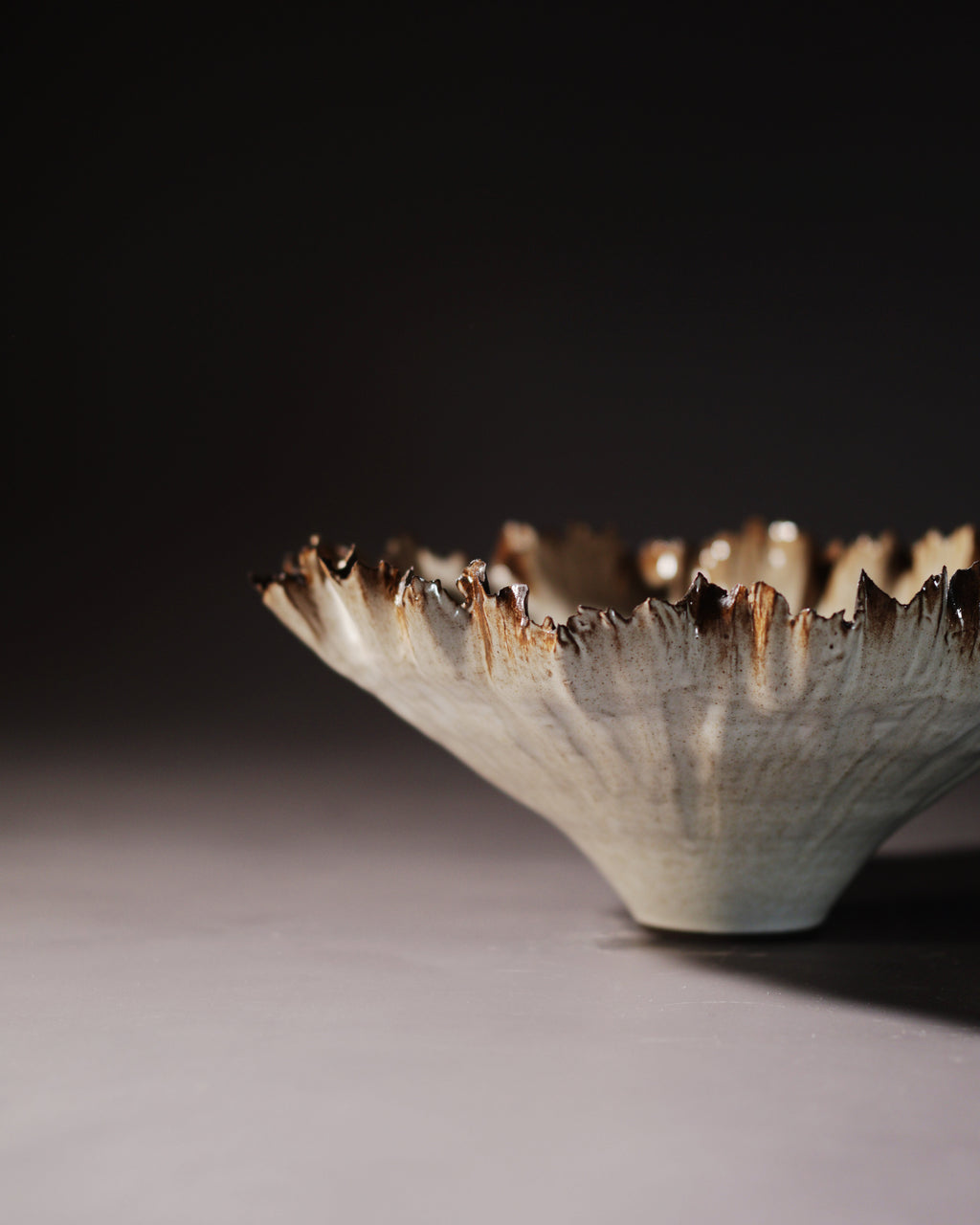 Canopy Collection - Leaf Rimmed Sculpture 5