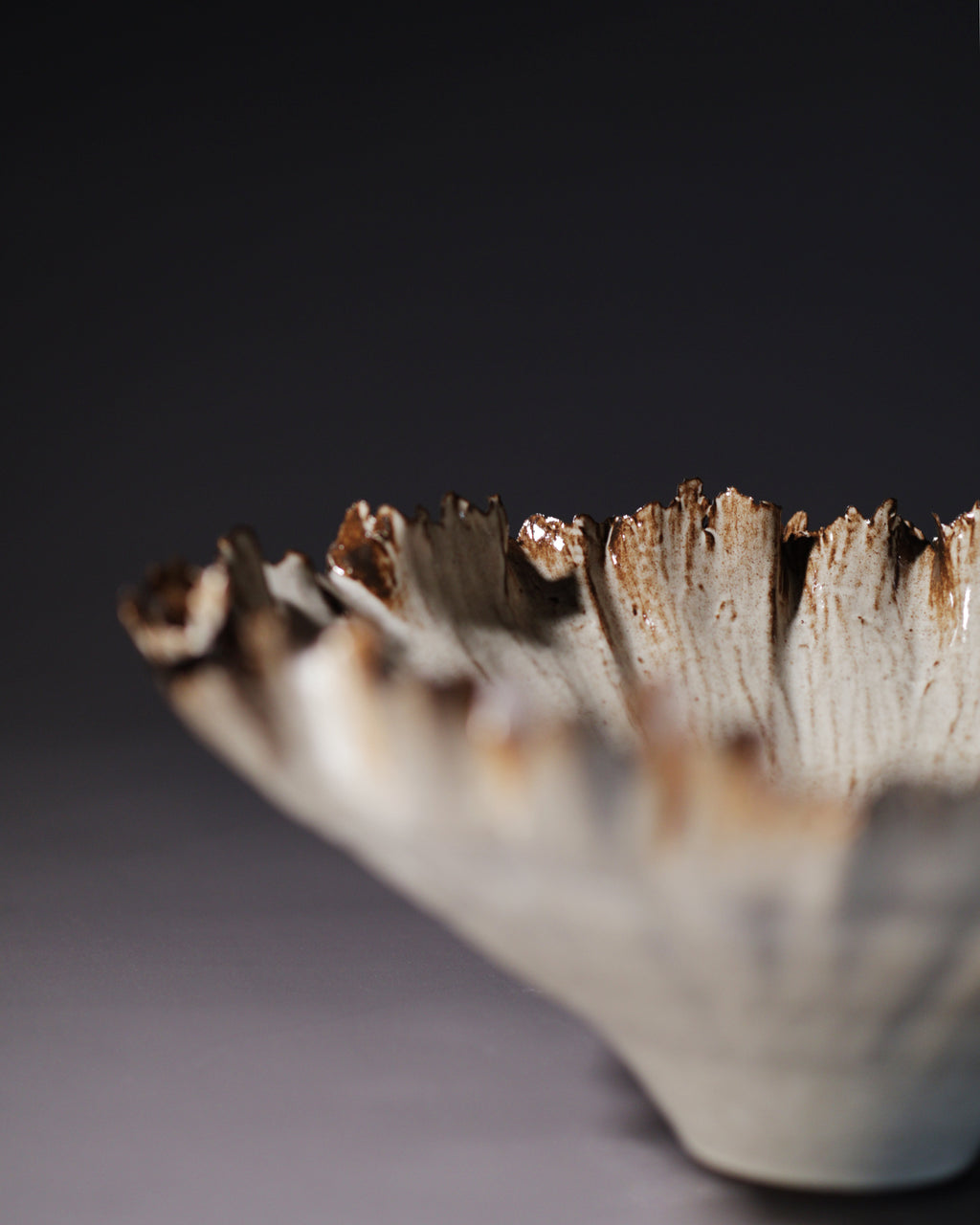 Canopy Collection - Leaf Rimmed Sculpture 5