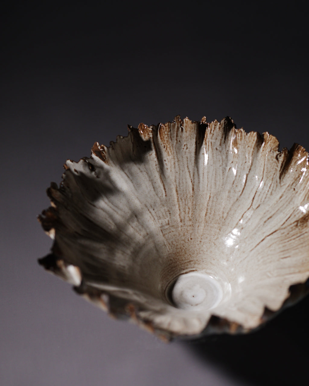 Canopy Collection - Leaf Rimmed Sculpture 5