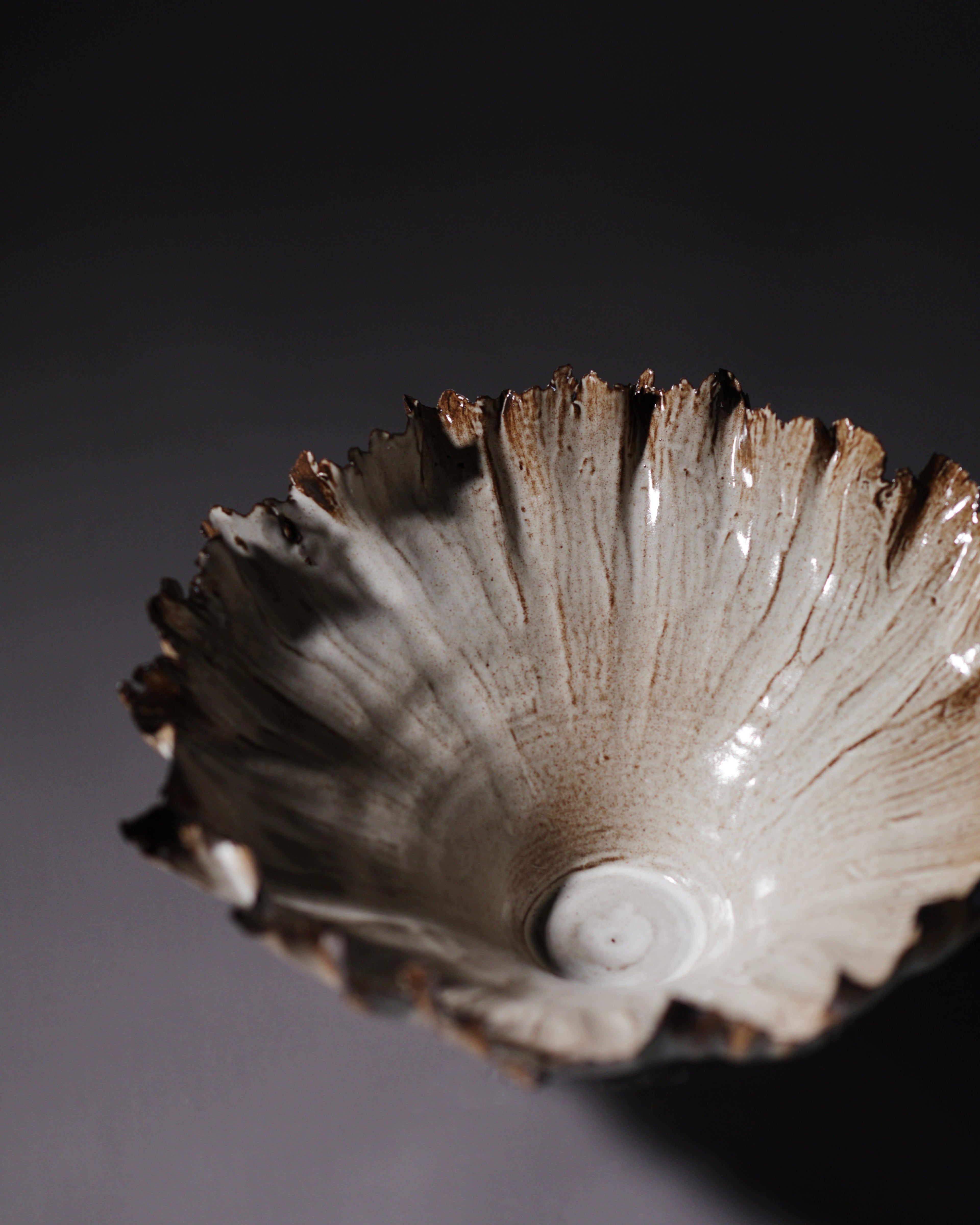 Canopy Collection - Leaf Rimmed Sculpture 5